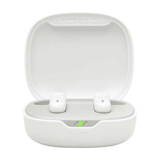 JBL Vibe Flex 2 - White - True Wireless Earbuds - Left